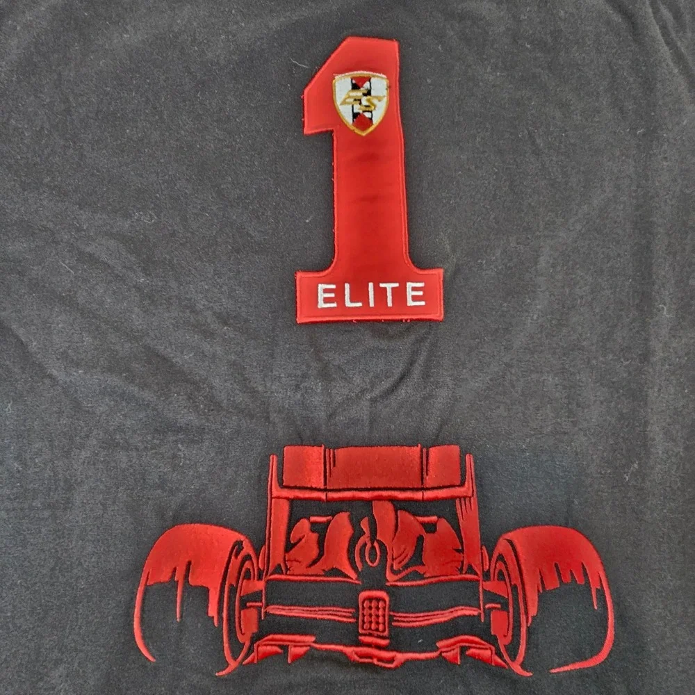 Souvenirs Shop Monaco T-Shirt Mens XXL Black Racing Motor Sport‎ F1 Embroidered